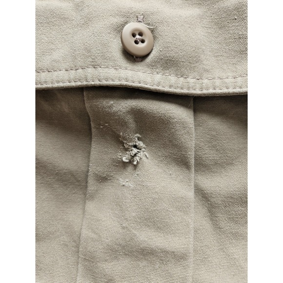 Cabela's Men's 100% Cotton Tan Cargo Outdoors Hiking Shorts (Flaw), Size 42 - Picture 6 of 8